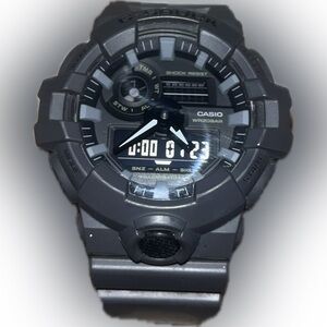 Casio G-Shock GA-100 5522 Analog Digital Watch WR20BAR Black